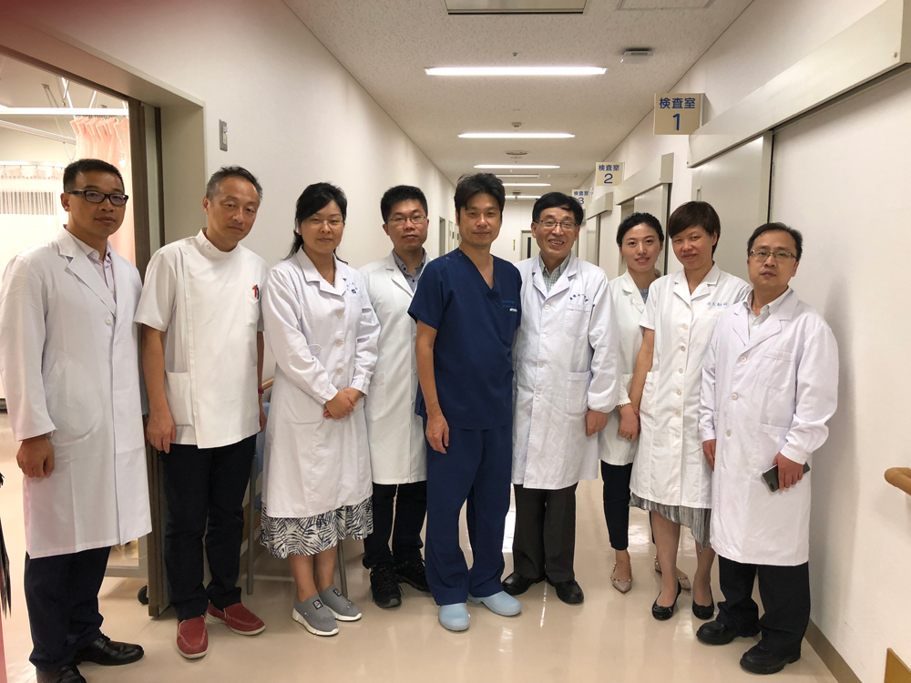 中国消化器内科の先生が群馬大学光学診療部にESDを見学に来られました。 群馬大学大学院医学系研究科 消化器・肝臓内科学
